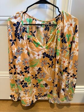 Cabi women’s floral long sleeve